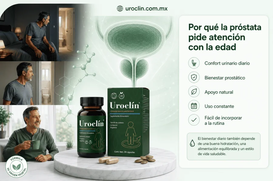 Uroclin — por qué la próstata pide atención con la edad